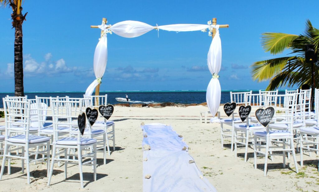 wedding venue in beach